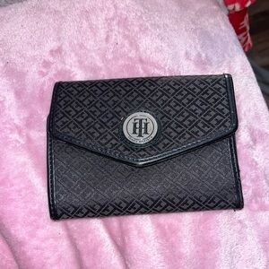 Tommy hilfiger black wallet Womens